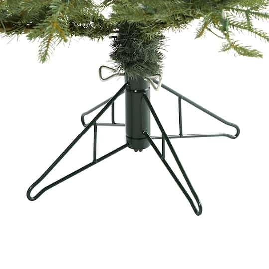 5ft. Pre-Lit New Hampshire Spruce Artificial Christmas Tree, Warm White LED Lights